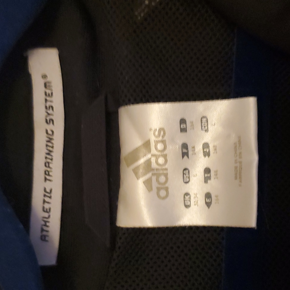 ADIDAS Youth Zippered Jacket - Size L - Picture 4 of 12